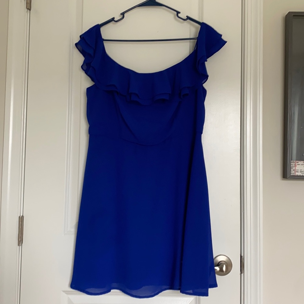 Lulus off the shoulder dress